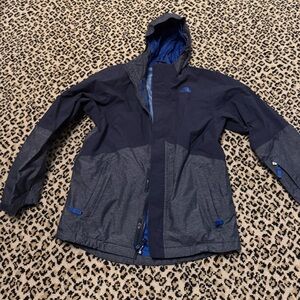 Boys ski jacket rain coat North Face - check out my closet!!